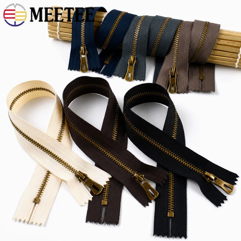 5-20Pcs Meetee 3# Bronze Metal Zippers 15-30cm Close-End Zips Bag Pocket Jeans Closure Zipper Repair Kits DIY Sewing Accessories
5-20Pcs Meetee 3# Bronze Metal Zippers 15-30cm Close-End Zips Bag Pocket Jeans Closure Zipper Repair Kits DIY Sewing Accessories