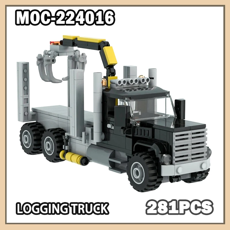 MOC-224016 городской инженерный лесозаготовитель, строительный блок, модель, набор кирпичей, креативные изысканные подарки на Рождество, Хэллоуин, 281 шт.
MOC-224016 городской инженерный лесозаготовитель, строительный блок, модель, набор кирпичей, креативные изысканные подарки на Рождество, Хэллоуин, 281 шт.