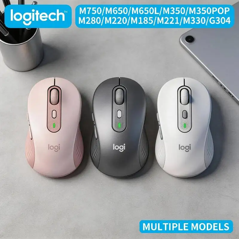 Logitech Wireless Mouse M750 M650 M650L M350 M350POP M280 M220 M185 M221 M330 Modern Design
Logitech Wireless Mouse M750 M650 M650L M350 M350POP M280 M220 M185 M221 M330 Modern Design