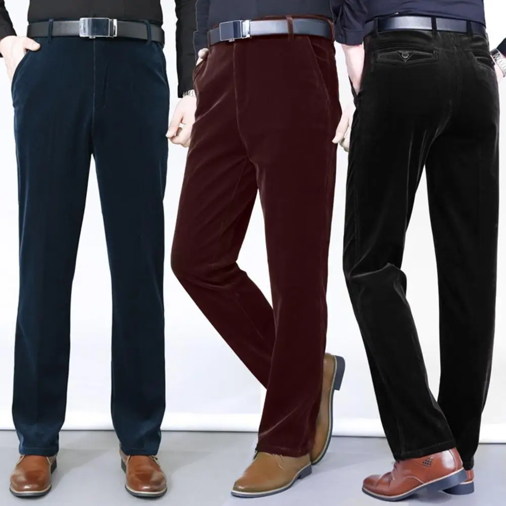 Fleece Lining Men Suit Pants Winter plush Lining Warm Corduroy Suit Pants Winter Thickened Fleece Business Pants Casual Trousers
Fleece Lining Men Suit Pants Winter plush Lining Warm Corduroy Suit Pants Winter Thickened Fleece Business Pants Casual Trousers