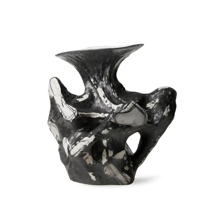 New Chinese hand-painted flower ware art vase flower arrangement ornament living room entrance decoration
New Chinese hand-painted flower ware art vase flower arrangement ornament living room entrance decoration
