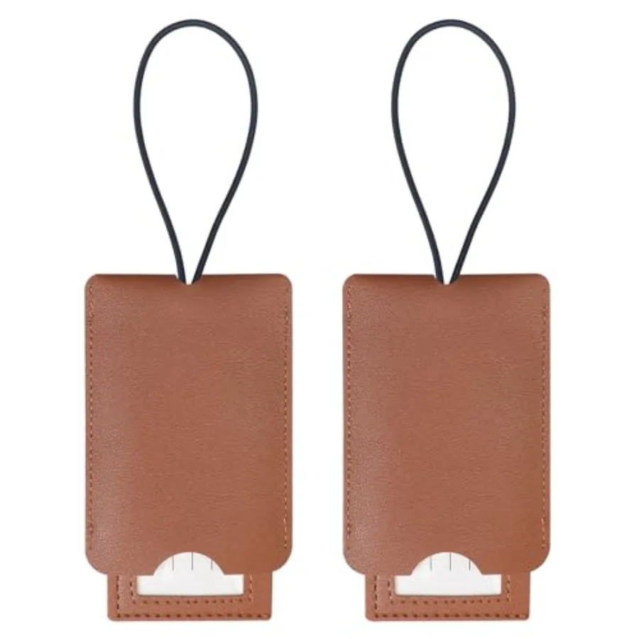 Luggage Tags for Suitcases PU Leather Travel Bag Tag for Luggage 2 Pack
Luggage Tags for Suitcases PU Leather Travel Bag Tag for Luggage 2 Pack