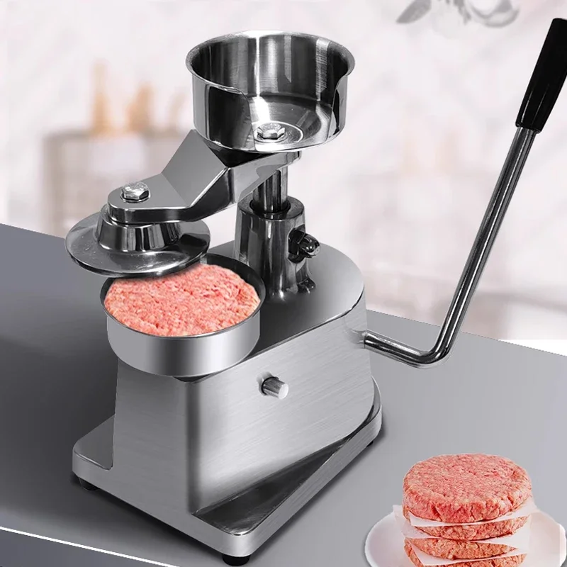 Making Processing Commercial Chicken Beef Cutting Machine Hamburger Patty Forming Machine