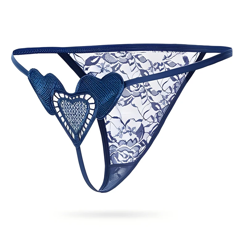 1Pc Women's Sexy Heart Shape Lace Thong, Hollow Out Transparent Briefs, Soft Comfort Ladies Panties Underwear
1Pc Women's Sexy Heart Shape Lace Thong, Hollow Out Transparent Briefs, Soft Comfort Ladies Panties Underwear