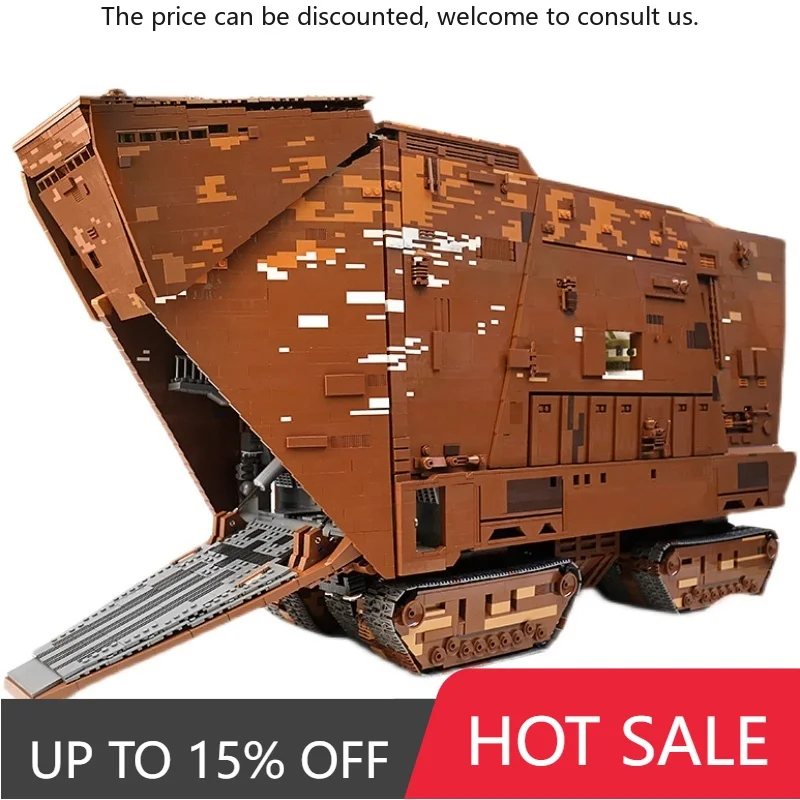 MOULD KING 21009 Star Toys Wars Compatible MOC-13289 13168PCS Cavegod UCS Sandcrawler Assembly Kits RC Building Blocks Brick
MOULD KING 21009 Star Toys Wars Compatible MOC-13289 13168PCS Cavegod UCS Sandcrawler Assembly Kits RC Building Blocks Brick