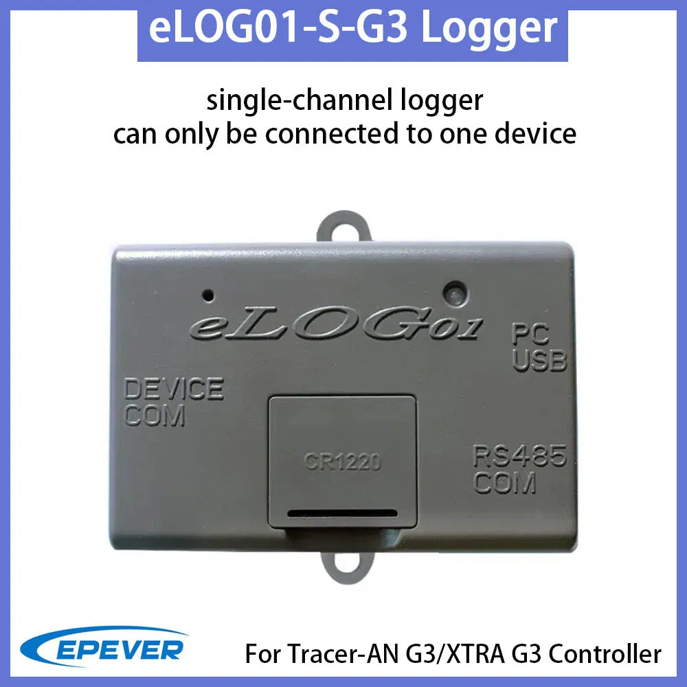 eLog01-S/M-G3 EPEVER Data Logger Record Device Parameter in Real Time Single/Multi Optionel Channel RS485 Communication
eLog01-S/M-G3 EPEVER Data Logger Record Device Parameter in Real Time Single/Multi Optionel Channel RS485 Communication