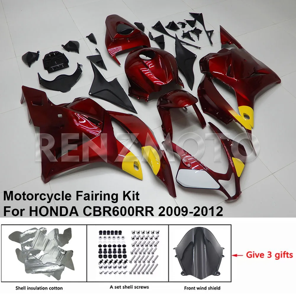 H0609-1002b Motorcycle Fairing Set Body Kit Plastic For HONDA CBR 600 RR 2009-2012 Accessories ABS Injection Bodywork
H0609-1002b Motorcycle Fairing Set Body Kit Plastic For HONDA CBR 600 RR 2009-2012 Accessories ABS Injection Bodywork