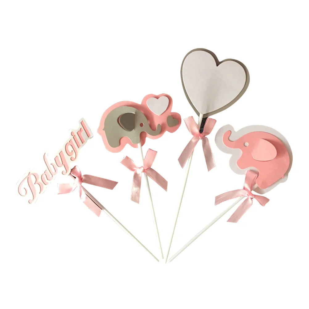 4 Sets Topper Elephant Birthday Decoration Lovely Heart Cupcake Eco Friendly Birthday Cake Decoration Party Accessories
4 Sets Topper Elephant Birthday Decoration Lovely Heart Cupcake Eco Friendly Birthday Cake Decoration Party Accessories