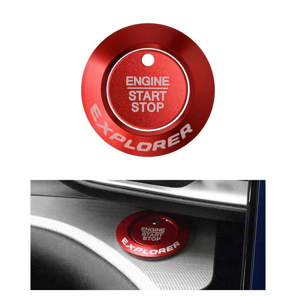 LECART Push Start Button Cover Fit for Ford Explorer 2020 2021 2022 2023 2024 Aluminum Alloy Auto Interior Decoration Accessorie
LECART Push Start Button Cover Fit for Ford Explorer 2020 2021 2022 2023 2024 Aluminum Alloy Auto Interior Decoration Accessorie