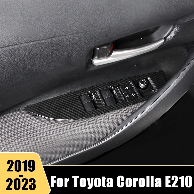 Window Glass Lift Button Switch Frame For Toyota Corolla E210 2019 2020 2021 2022 2023 ABS Car Door Armrest Panel Trim Stickers
Window Glass Lift Button Switch Frame For Toyota Corolla E210 2019 2020 2021 2022 2023 ABS Car Door Armrest Panel Trim Stickers