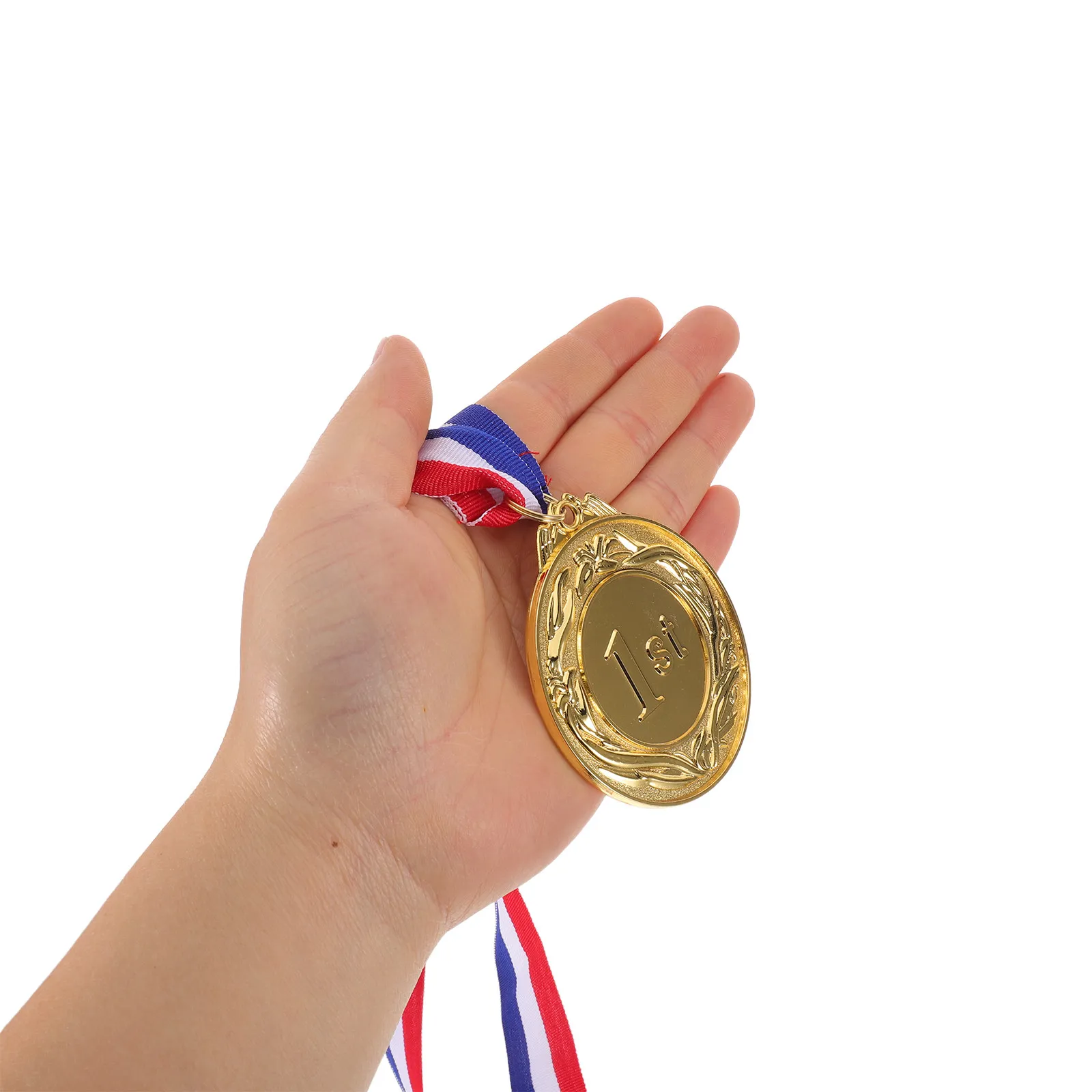 6Pcs Gold Silver Bronze Medal Set Award Medals with Neck Ribbons for Soccer Track Karate Volleyball Tennis
6Pcs Gold Silver Bronze Medal Set Award Medals with Neck Ribbons for Soccer Track Karate Volleyball Tennis