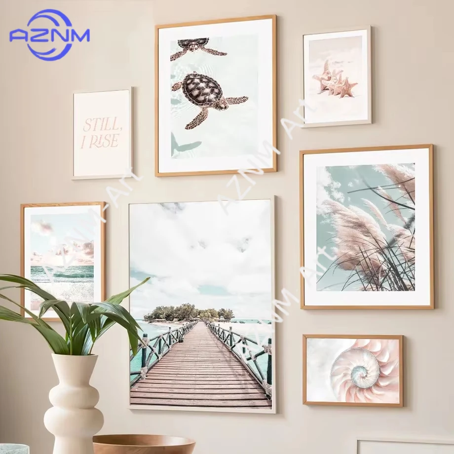 1PC Pink Blue Ocean Shell Conch Coral Wall Art Canvas Painting Nordic Posters And Prints Wall Pictures For Living Room Decor
1PC Pink Blue Ocean Shell Conch Coral Wall Art Canvas Painting Nordic Posters And Prints Wall Pictures For Living Room Decor