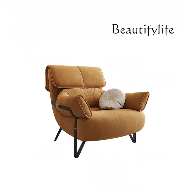 Modern Light Luxury Single Sofa Designer Lazy Recliner Simple down Chair Balcony Leisure
Modern Light Luxury Single Sofa Designer Lazy Recliner Simple down Chair Balcony Leisure