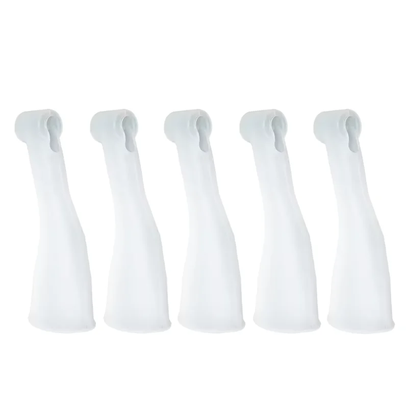 5pcs Autoclavable Silicone Protective Sleeve Cover for Dental Handpiece Contra Angle Head Dental Transparent Insulation Shield
5pcs Autoclavable Silicone Protective Sleeve Cover for Dental Handpiece Contra Angle Head Dental Transparent Insulation Shield