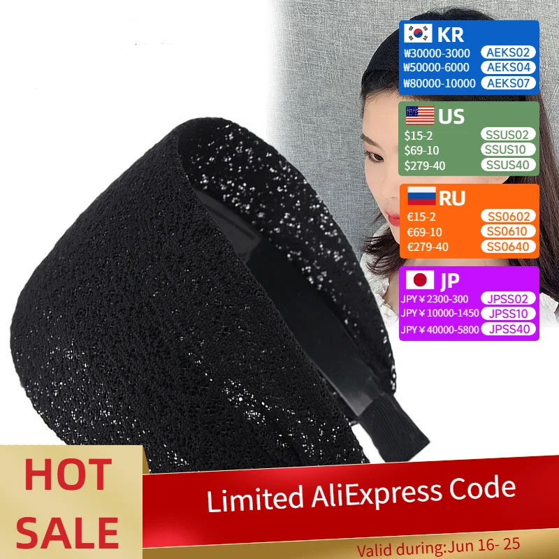 Women's Wide Brim Hair Band Black Hair Band Face Wash Hair Fixer Non-Slip Hairpin Резинки Для Волос Headbands for Women
Women's Wide Brim Hair Band Black Hair Band Face Wash Hair Fixer Non-Slip Hairpin Резинки Для Волос Headbands for Women