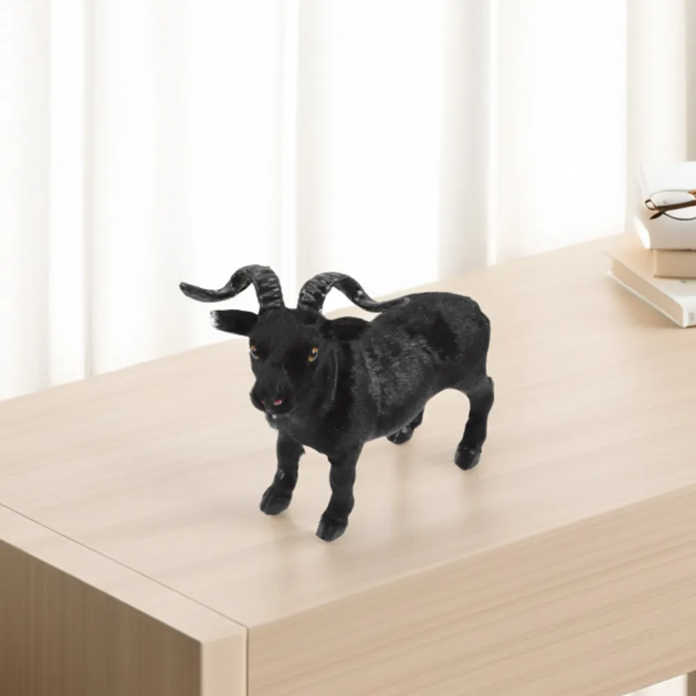 Маленькая фигурка козла из искусственного пуха, декор для сада, имитация животного, пластиковая фигурка козла для украшения.
Маленькая фигурка козла из искусственного пуха, декор для сада, имитация животного, пластиковая фигурка козла для украшения.