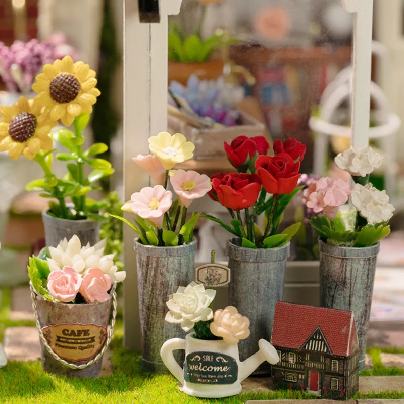 Sunshine Greenhouse Cottage DIY Wooden Miniature Building Kits Doll Houses With Furniture Casa Dollhouses for Friends Gifts
Sunshine Greenhouse Cottage DIY Wooden Miniature Building Kits Doll Houses With Furniture Casa Dollhouses for Friends Gifts