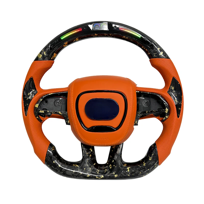 carbon fiber Steering Wheel Fit For Dodge Challenger Charger Customized RPM Led Steering Wheel 2015-2024
carbon fiber Steering Wheel Fit For Dodge Challenger Charger Customized RPM Led Steering Wheel 2015-2024