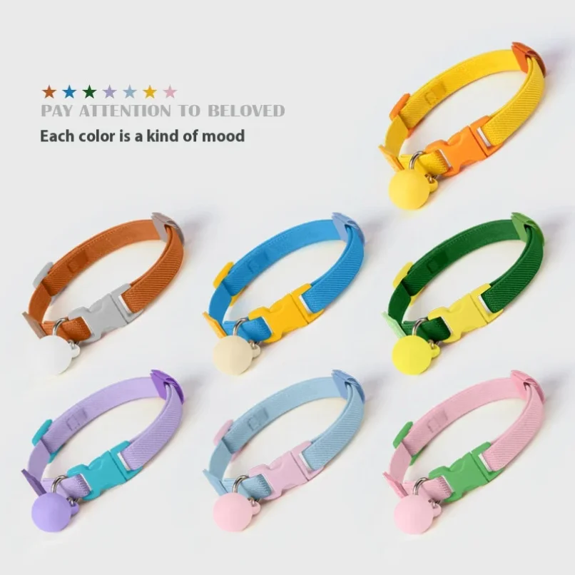 Reflective Cat Collar Adjustable Soft Pet Necklace Summer Fashion Accessory with Breakaway Clasp for Indoor Outdoor Cats
Reflective Cat Collar Adjustable Soft Pet Necklace Summer Fashion Accessory with Breakaway Clasp for Indoor Outdoor Cats