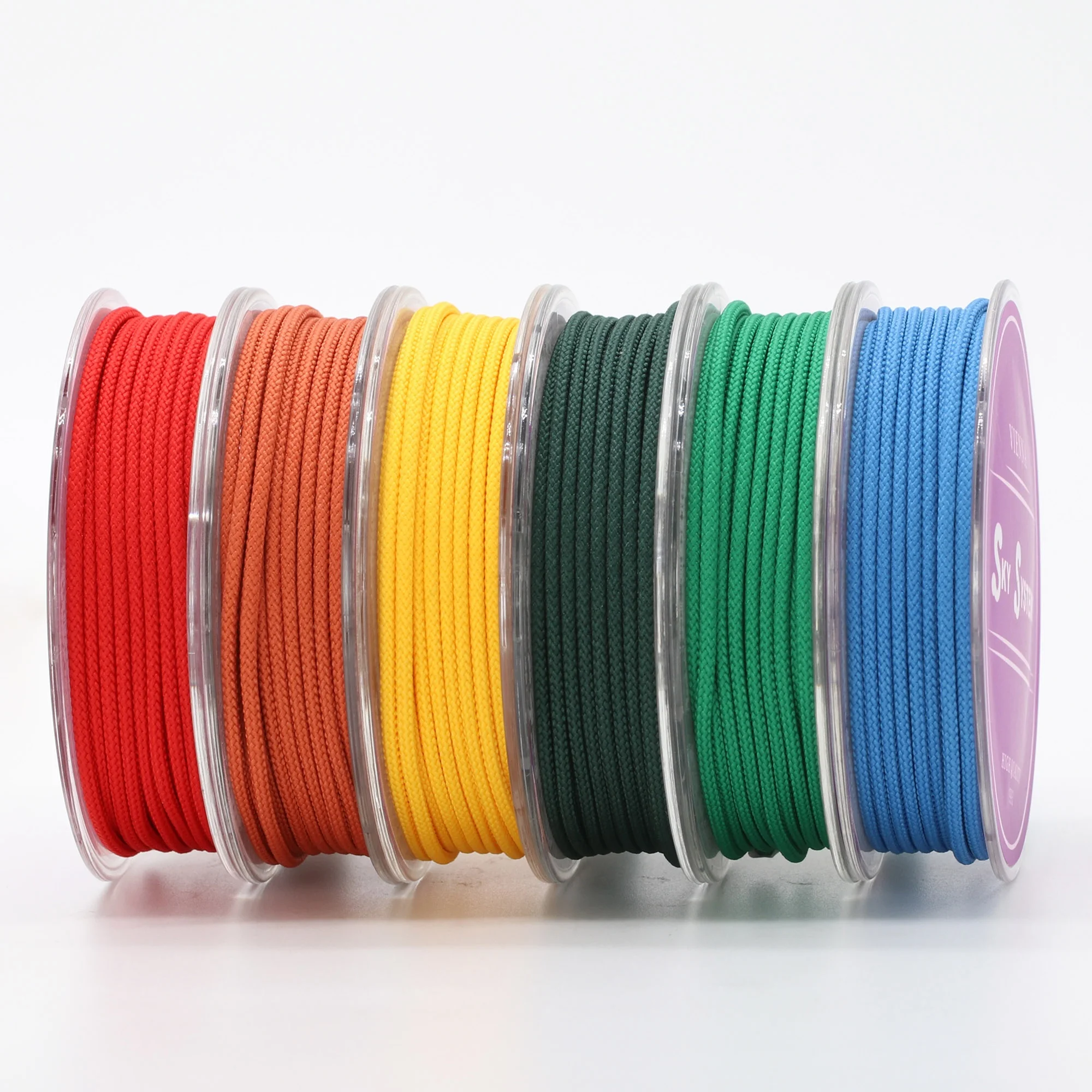 SKY MI 2&2.5mm 1#-30# Jewelry Cord Polyester Cord Jewelry Accessories Bracelet and Necklace Material 81 Colors
SKY MI 2&2.5mm 1#-30# Jewelry Cord Polyester Cord Jewelry Accessories Bracelet and Necklace Material 81 Colors