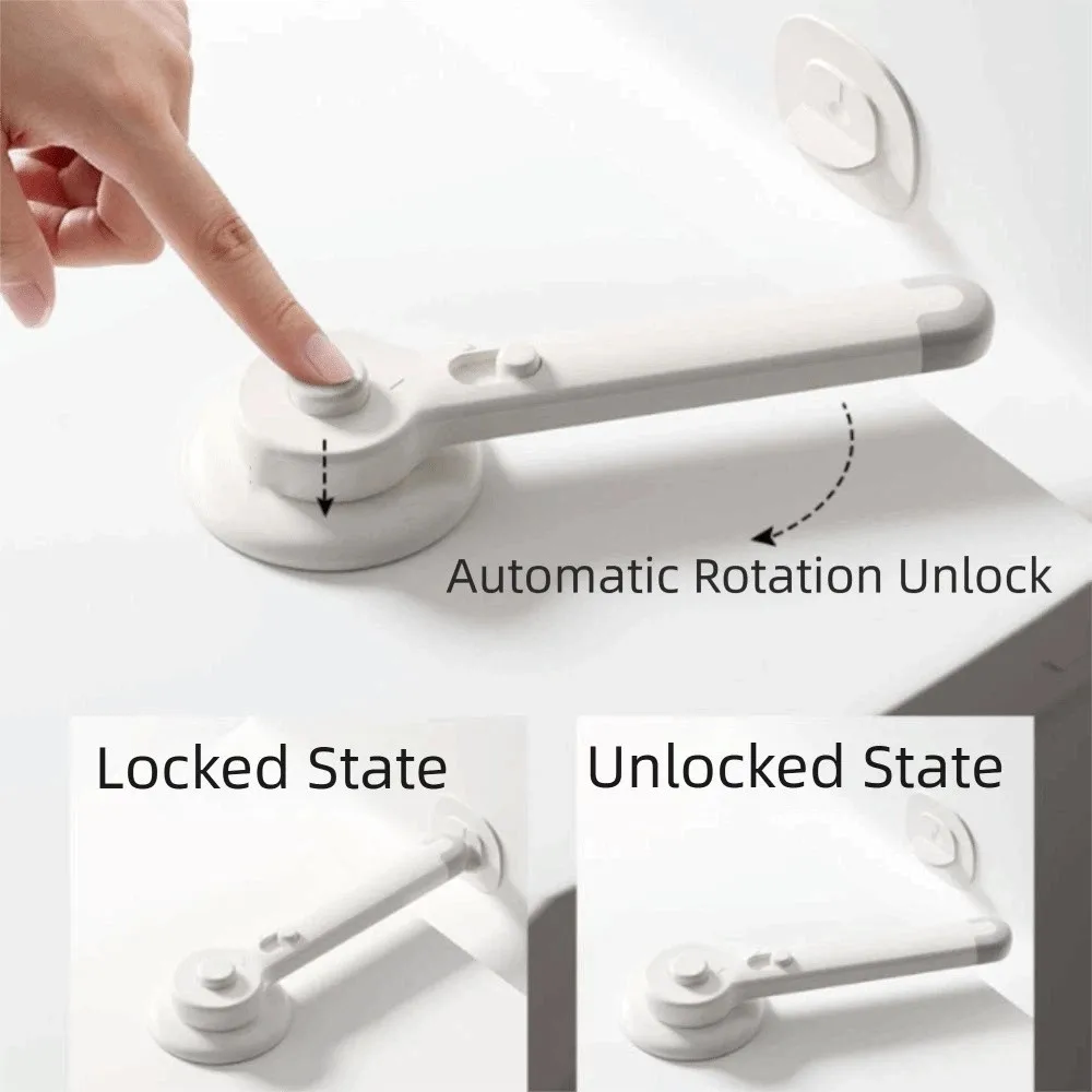 Self Adhesive Design Toilet Safety Lock Buckle Locking Structure Universal Fit Toilet Cover Lock Wear Resistant
Self Adhesive Design Toilet Safety Lock Buckle Locking Structure Universal Fit Toilet Cover Lock Wear Resistant