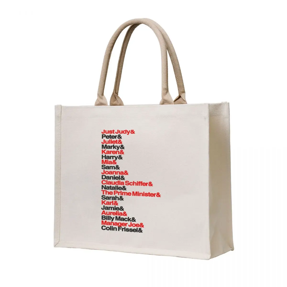 Love Actually Ampersand List & Tote Bag large tote bag Large bags for women reusable grocery bags Canvas shoulder bag
Love Actually Ampersand List & Tote Bag large tote bag Large bags for women reusable grocery bags Canvas shoulder bag