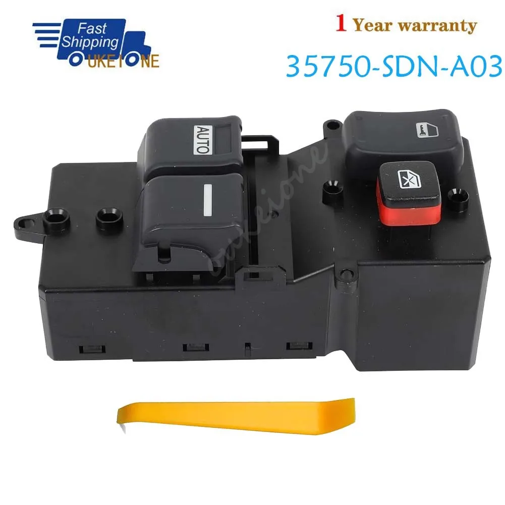For Honda Accord 2003 2004 2005 2006 2007 Front Left Master Driver Side Window Door Power Switch Button Parts 35750-SDN-A03
For Honda Accord 2003 2004 2005 2006 2007 Front Left Master Driver Side Window Door Power Switch Button Parts 35750-SDN-A03