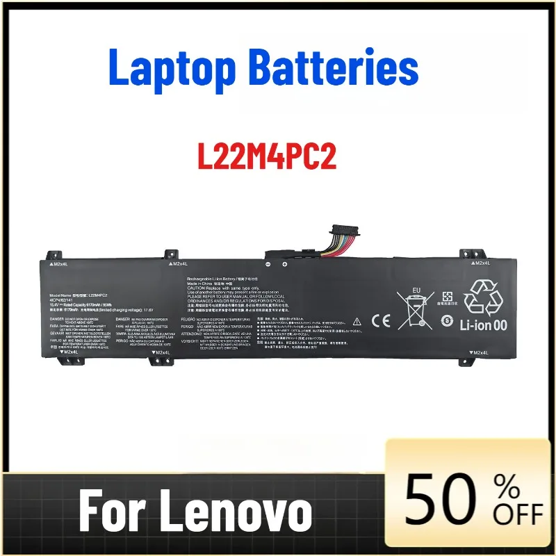 For Lenovo L22M4PC2 L22C4PC2, L22B4PC2, L22D4PC2, L22L4PC2 Laptop Batteries
For Lenovo L22M4PC2 L22C4PC2, L22B4PC2, L22D4PC2, L22L4PC2 Laptop Batteries