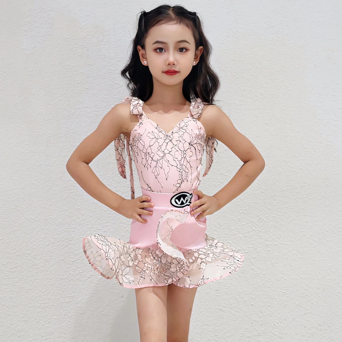 Kids Chacha Samba Ballroom Dance Clothes Pink Latin Dance Competition Dress Girls Samba Latin Dance Dresses Stage Wear SL13615
Kids Chacha Samba Ballroom Dance Clothes Pink Latin Dance Competition Dress Girls Samba Latin Dance Dresses Stage Wear SL13615