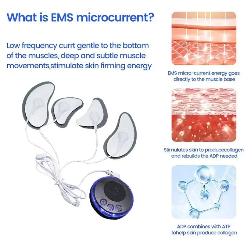 New EMS Facial Massager 8 Modes 19 Levels for Eye Face Lift Skin Tightening Anti-Wrinkle V-Shaped Face Muscle Stimulator
New EMS Facial Massager 8 Modes 19 Levels for Eye Face Lift Skin Tightening Anti-Wrinkle V-Shaped Face Muscle Stimulator