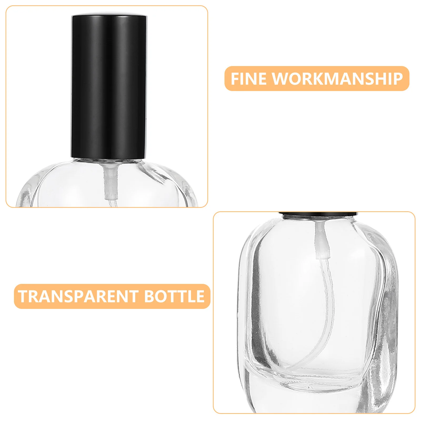 4Pcs Glass Perfume Spray Storage Bottles Fine Mist Toner Holder Container Bathroom Sprayer Bottle Portable Multipurpose
4Pcs Glass Perfume Spray Storage Bottles Fine Mist Toner Holder Container Bathroom Sprayer Bottle Portable Multipurpose