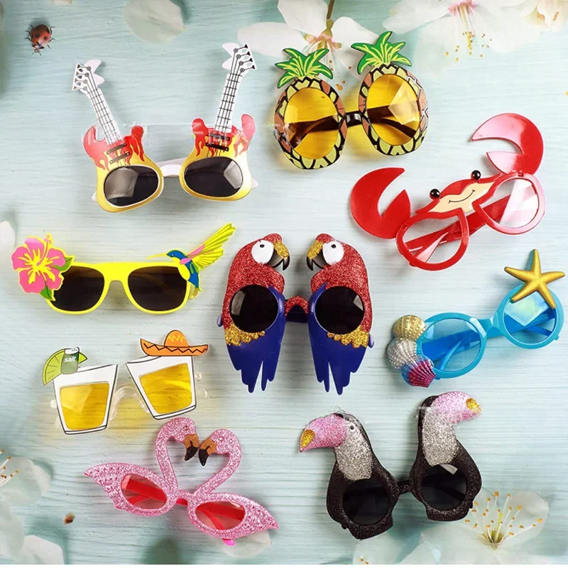Hawaiian Beach Glasses Crab Flamingo Shark Shell Sunglasses Funny Photography Props Happy Summer Aloha Party Decorations
Hawaiian Beach Glasses Crab Flamingo Shark Shell Sunglasses Funny Photography Props Happy Summer Aloha Party Decorations