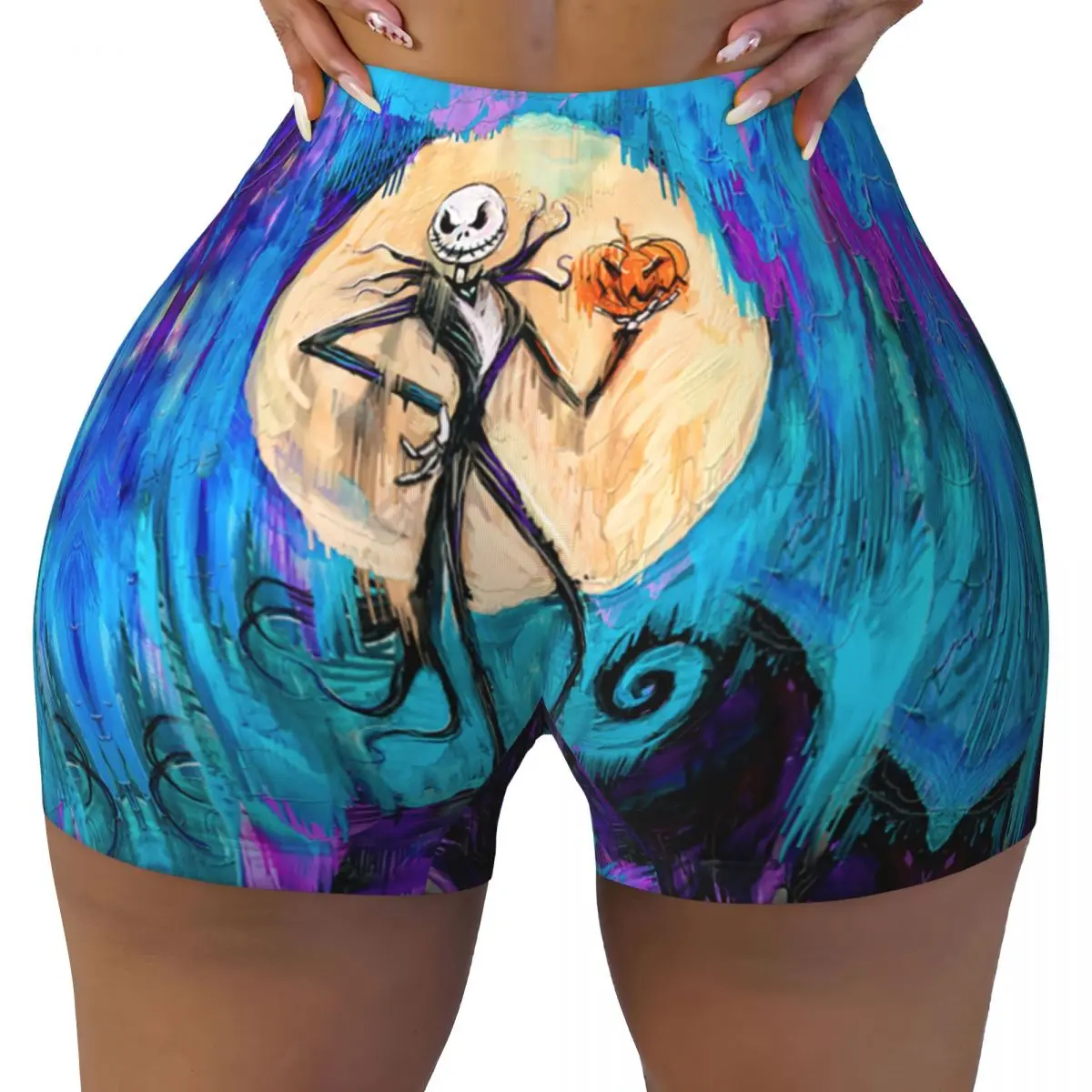 Custom Women Nightmare Before Christmas Colorful Workout Yoga Shorts Athletic Gym Running Volleyball Shorts
Custom Women Nightmare Before Christmas Colorful Workout Yoga Shorts Athletic Gym Running Volleyball Shorts