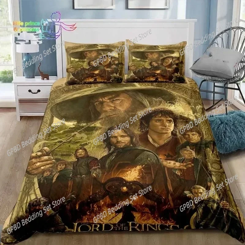 L-Lord of the Rings H-Hobbit Bedding Set Single Twin Full Queen King Size Bed Set Adult Kid Bedroom 3D Print Bedding Gift
L-Lord of the Rings H-Hobbit Bedding Set Single Twin Full Queen King Size Bed Set Adult Kid Bedroom 3D Print Bedding Gift