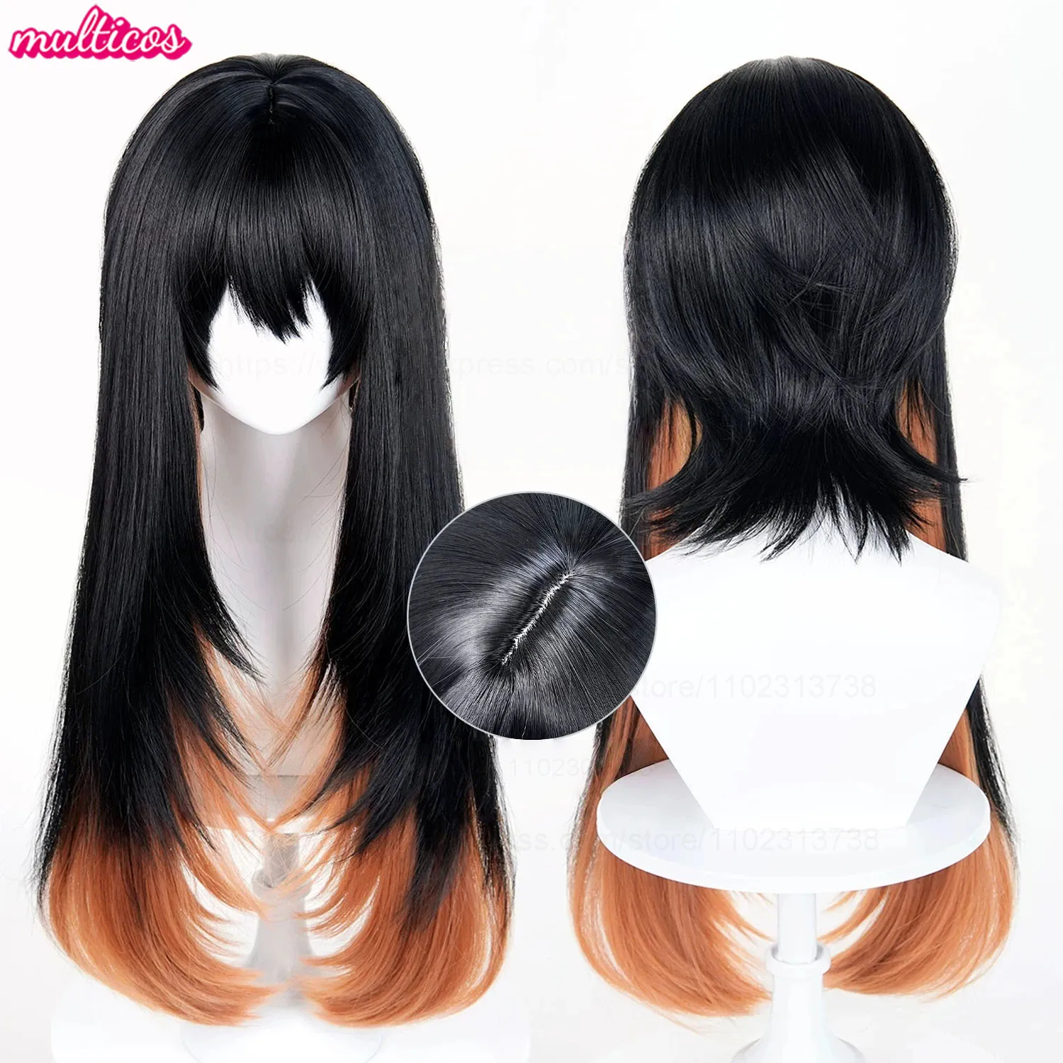 High Quality Amo Empool Cosplay Wig 70cm Long Black Orange Heat Resistant Synthetic Hair Halloween Party Anime Wigs + Wig Cap
High Quality Amo Empool Cosplay Wig 70cm Long Black Orange Heat Resistant Synthetic Hair Halloween Party Anime Wigs + Wig Cap
