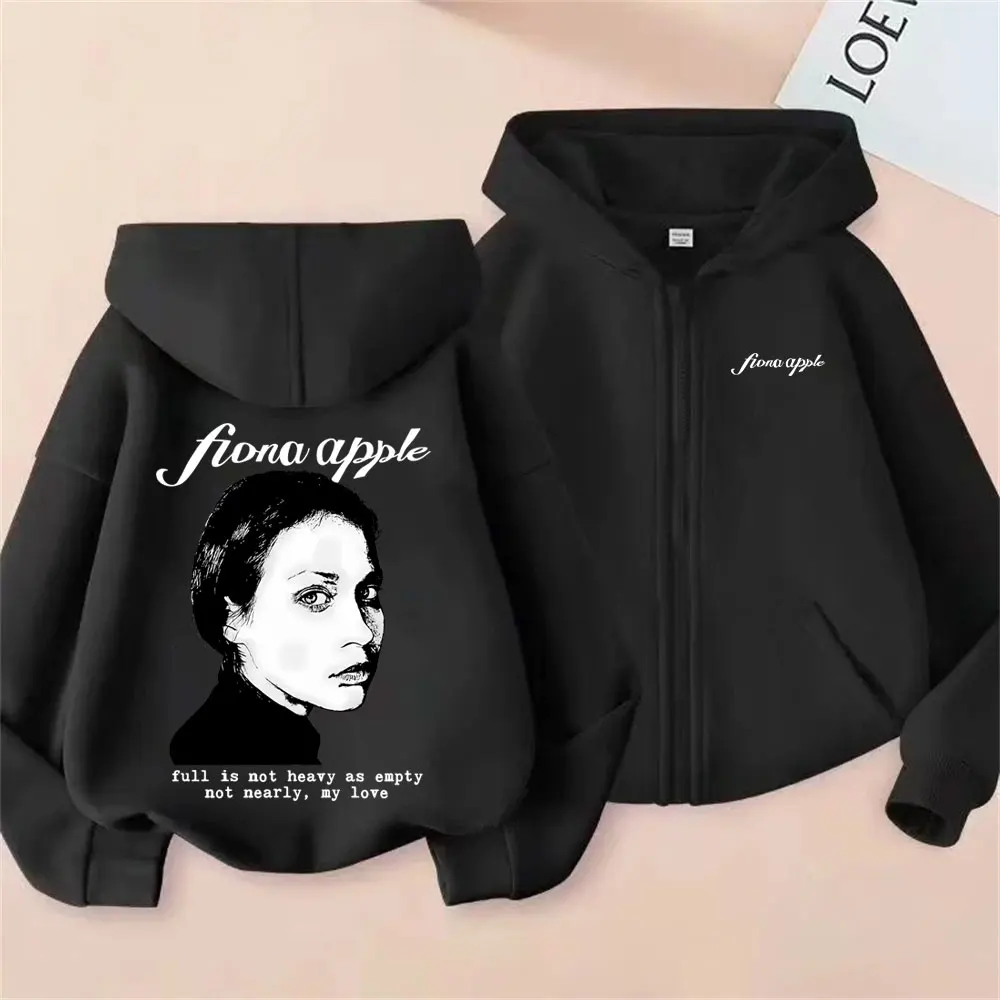 Fiona Apple Tidal The First Taste Full Is Not Heavy As Empty Not Nearly My Love Zipper Hoodie Men Women Oversized Zip Up Jacket
Fiona Apple Tidal The First Taste Full Is Not Heavy As Empty Not Nearly My Love Zipper Hoodie Men Women Oversized Zip Up Jacket
