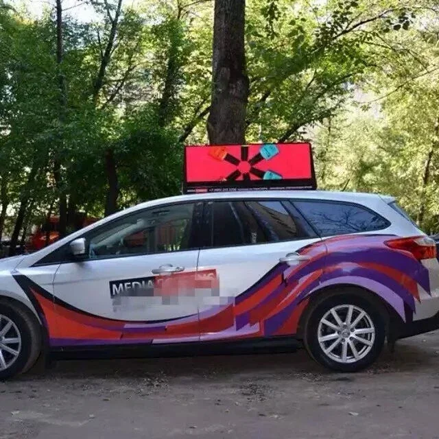 Водонепроницаемый уличный двухсторонний светодиодный экран, программируемые рекламные знаки на крышу автомобиля, светодиодный дисплей для такси
Водонепроницаемый уличный двухсторонний светодиодный экран, программируемые рекламные знаки на крышу автомобиля, светодиодный дисплей для такси