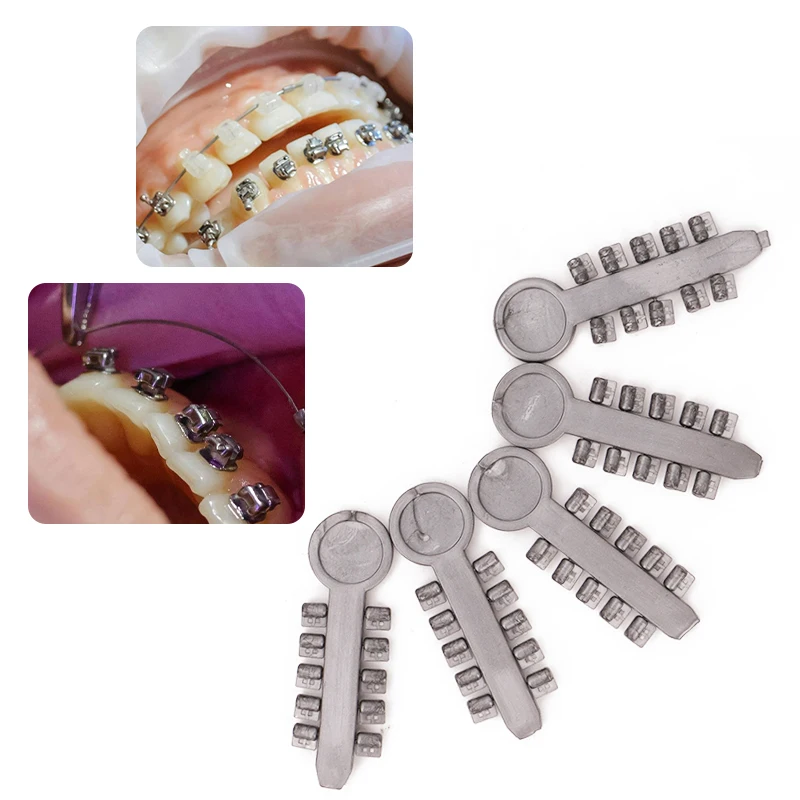 200pcs 20Ties/set Dental Orthodontic Rotation Wedges Ligature Rotary Torsion Pad For Archwire Brackets Braces Treatment Material
200pcs 20Ties/set Dental Orthodontic Rotation Wedges Ligature Rotary Torsion Pad For Archwire Brackets Braces Treatment Material
