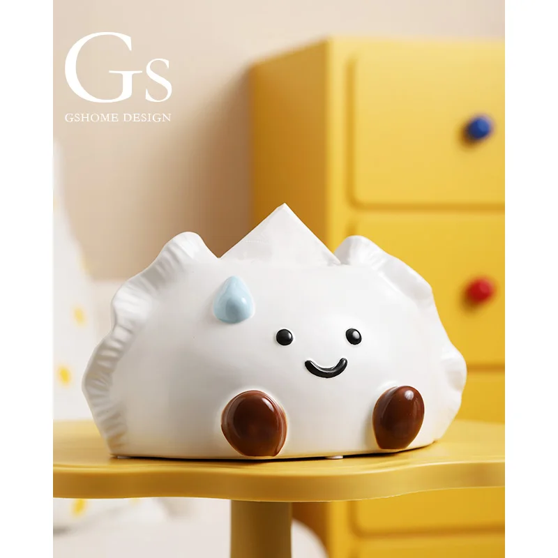 Новая коробка для салфеток 2025 года: милая, креативная, для дома и гостиной, настольная, в форме пельменя, высококачественная, для домашнего использования
Новая коробка для салфеток 2025 года: милая, креативная, для дома и гостиной, настольная, в форме пельменя, высококачественная, для домашнего использования