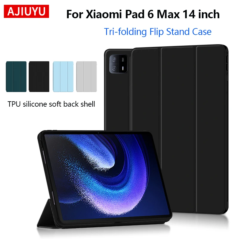Чехол AJIUYU для Xiaomi Pad 6 Max 14 дюймов, 2023, тройная откидная подставка, мягкий защитный чехол из ТПУ для Mi Pad 6 MAX 14 дюймов, чехол для планшета
Чехол AJIUYU для Xiaomi Pad 6 Max 14 дюймов, 2023, тройная откидная подставка, мягкий защитный чехол из ТПУ для Mi Pad 6 MAX 14 дюймов, чехол для планшета