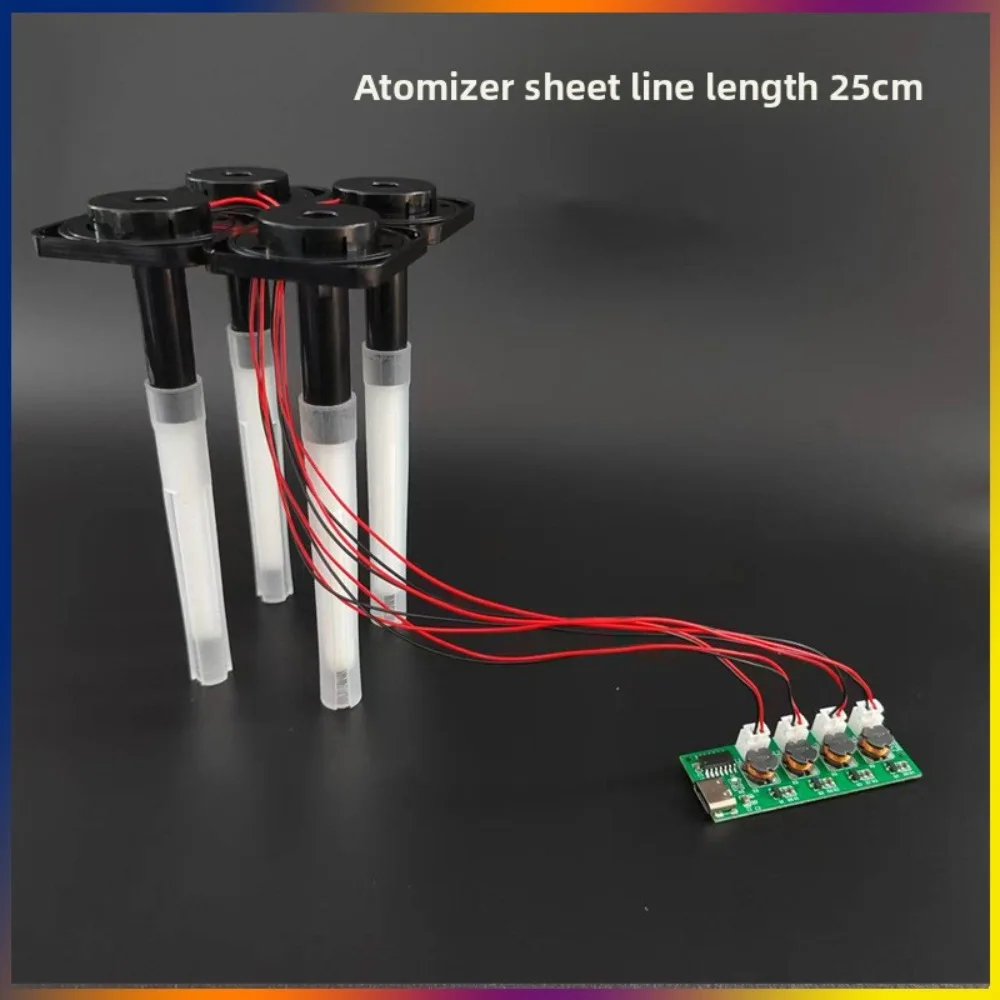 4 Spray Humidifier Module DIY Atomizer Control Board Driver Circuit Board 1Drag4 Plant Watering Heavy Fog Amount Assembly Simple
4 Spray Humidifier Module DIY Atomizer Control Board Driver Circuit Board 1Drag4 Plant Watering Heavy Fog Amount Assembly Simple