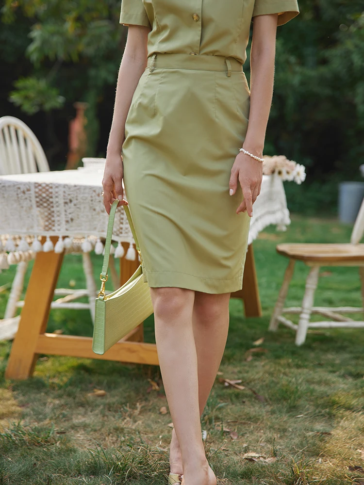 High Waist Retro Suit Skirt Commute Professional Short Skirt Bodycon Skirt SimpleRetro Polyester Modal Fiber H Shape
High Waist Retro Suit Skirt Commute Professional Short Skirt Bodycon Skirt SimpleRetro Polyester Modal Fiber H Shape
