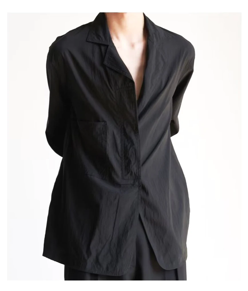 American Style Vintage Suit Collar Shirt Men's High Cold Desires Loose Long Sleeve Design Sense Cuban Collar Trendy Shirt
American Style Vintage Suit Collar Shirt Men's High Cold Desires Loose Long Sleeve Design Sense Cuban Collar Trendy Shirt