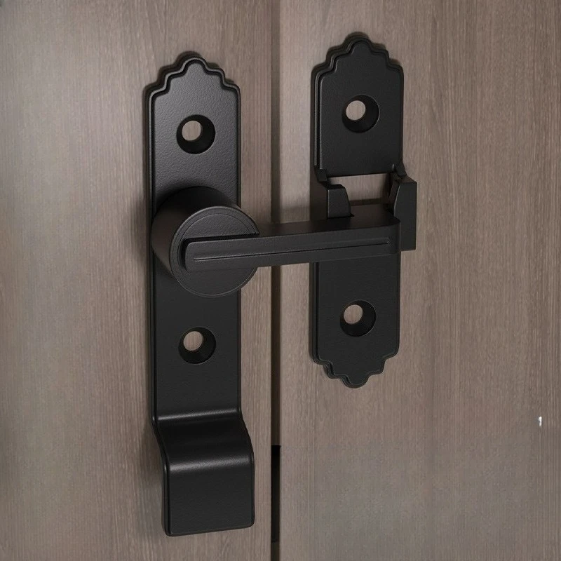 90/180 Degree Hardware Sliding Screen Door Lock Flip Gate Lock Latch with Handle Barn Door Lock and Latch for Barn Shed Door
90/180 Degree Hardware Sliding Screen Door Lock Flip Gate Lock Latch with Handle Barn Door Lock and Latch for Barn Shed Door
