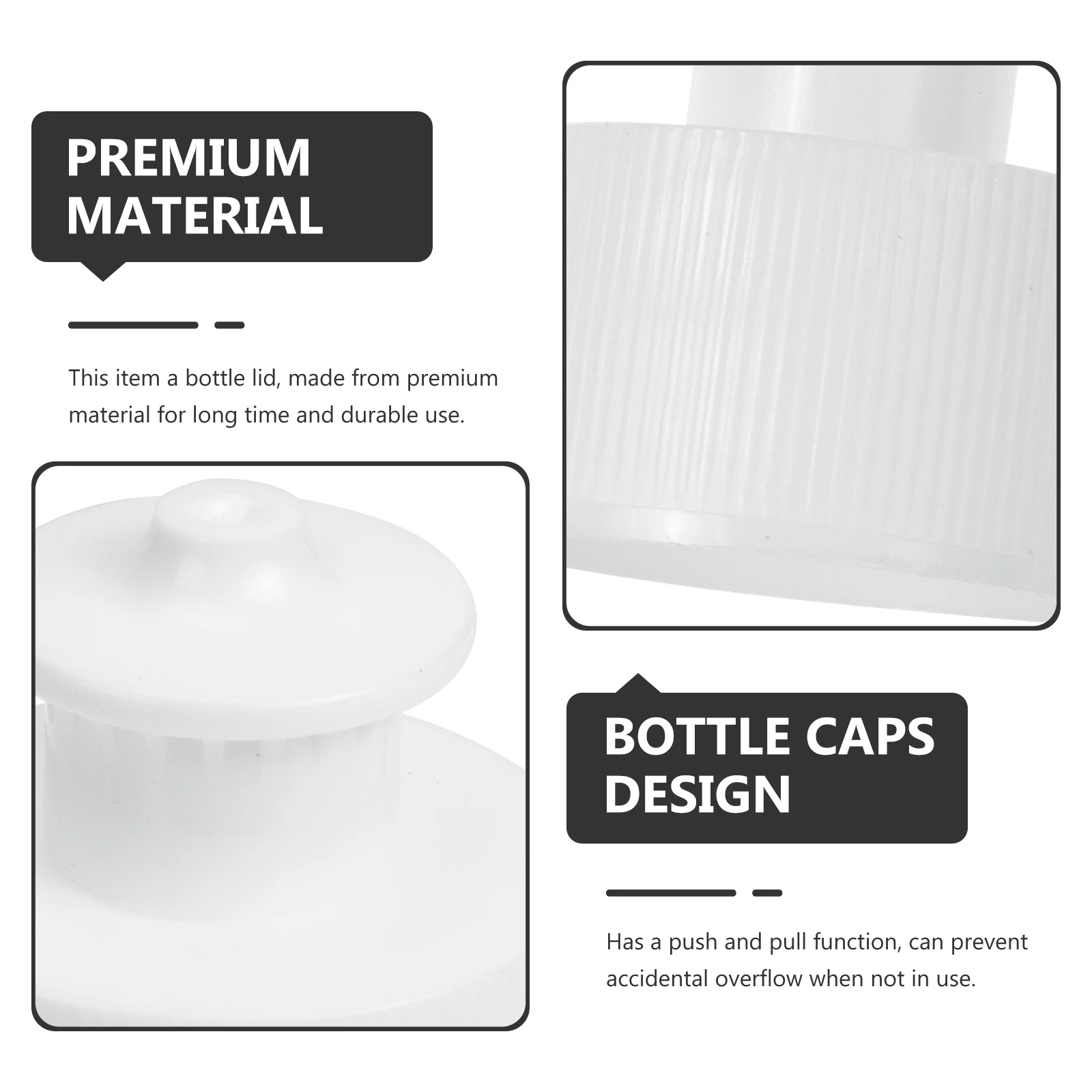 20pcs Sports Bottle Caps 28mm Diameter Reusable Sealing Lids for Water Bottles Prevent Leakage Push Pull Function Outdoor
20pcs Sports Bottle Caps 28mm Diameter Reusable Sealing Lids for Water Bottles Prevent Leakage Push Pull Function Outdoor