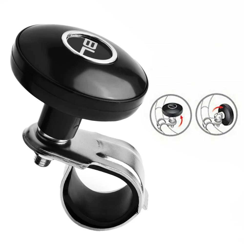 Knob Ball Assister Spinner Truck Steering Wheel Metal+ABS 1 Pcs Black 100% Brand New Simple To Install High Quality
Knob Ball Assister Spinner Truck Steering Wheel Metal+ABS 1 Pcs Black 100% Brand New Simple To Install High Quality