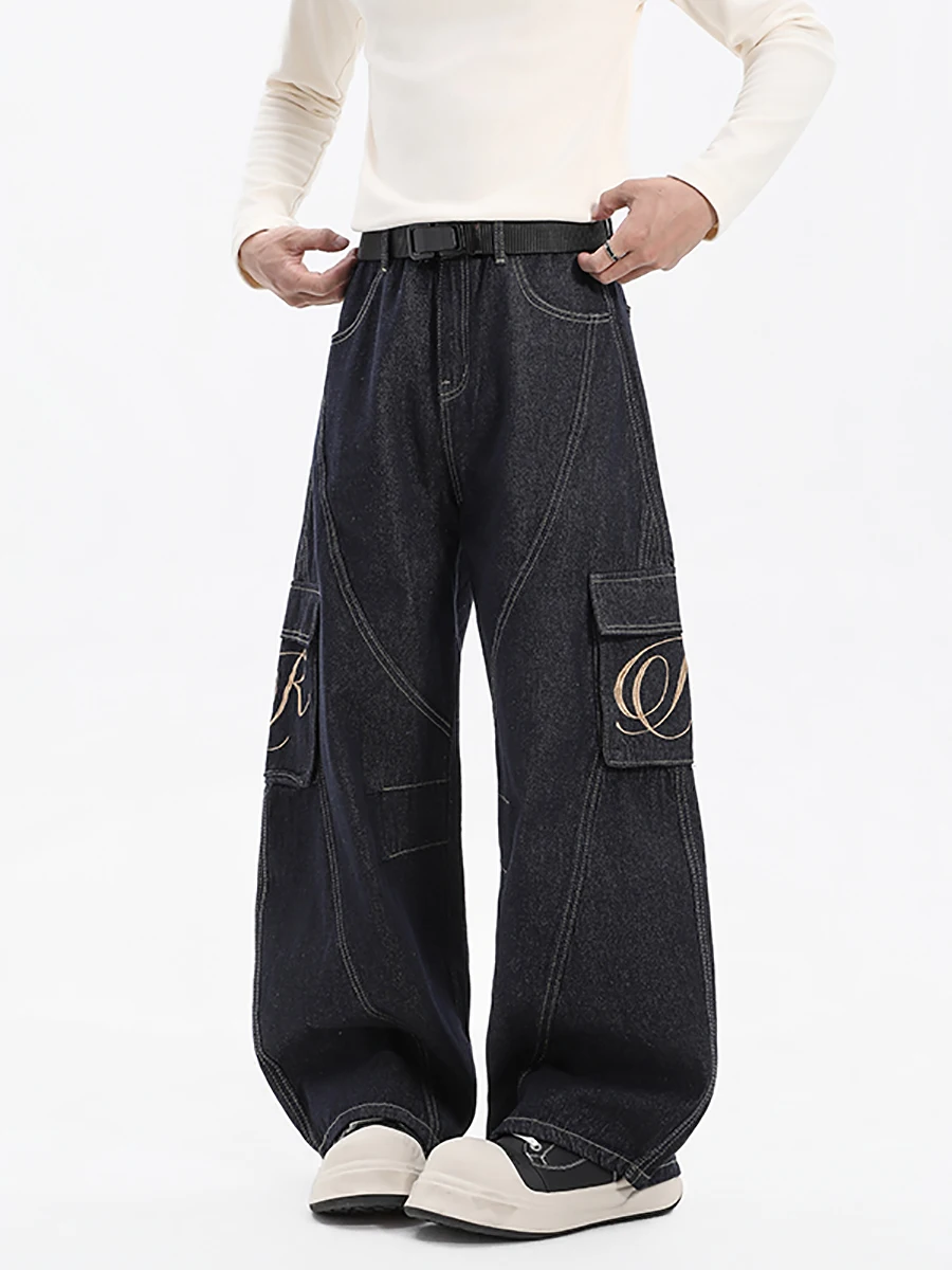 Boyue American Sle Workwear Faded Street Knife Jeans Slimming Denim Non-fading Wide Leg Pants for Men And Women
Boyue American Sle Workwear Faded Street Knife Jeans Slimming Denim Non-fading Wide Leg Pants for Men And Women
