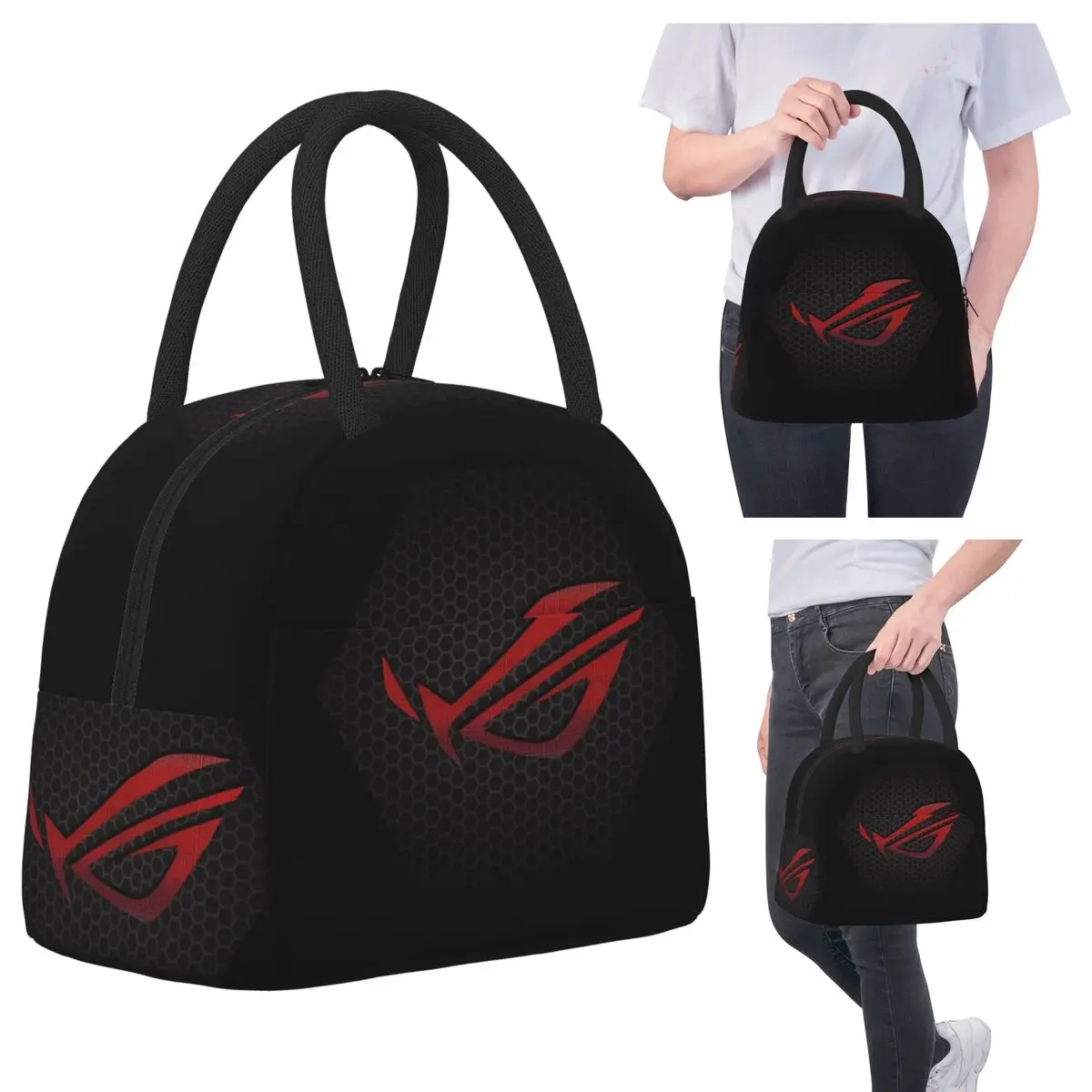 Asus Rog Future Hexagon Insulated Lunch Bag for Kids School Cooler Thermal Food Box Tote Portable Lunch Boxes Container
Asus Rog Future Hexagon Insulated Lunch Bag for Kids School Cooler Thermal Food Box Tote Portable Lunch Boxes Container