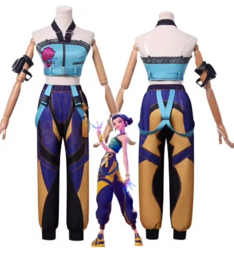 KPop Demon Hunters Movie Zoey Rumi Mira Cosplay With The Colorful Singing Costumes Three Characters Cosplay
KPop Demon Hunters Movie Zoey Rumi Mira Cosplay With The Colorful Singing Costumes Three Characters Cosplay