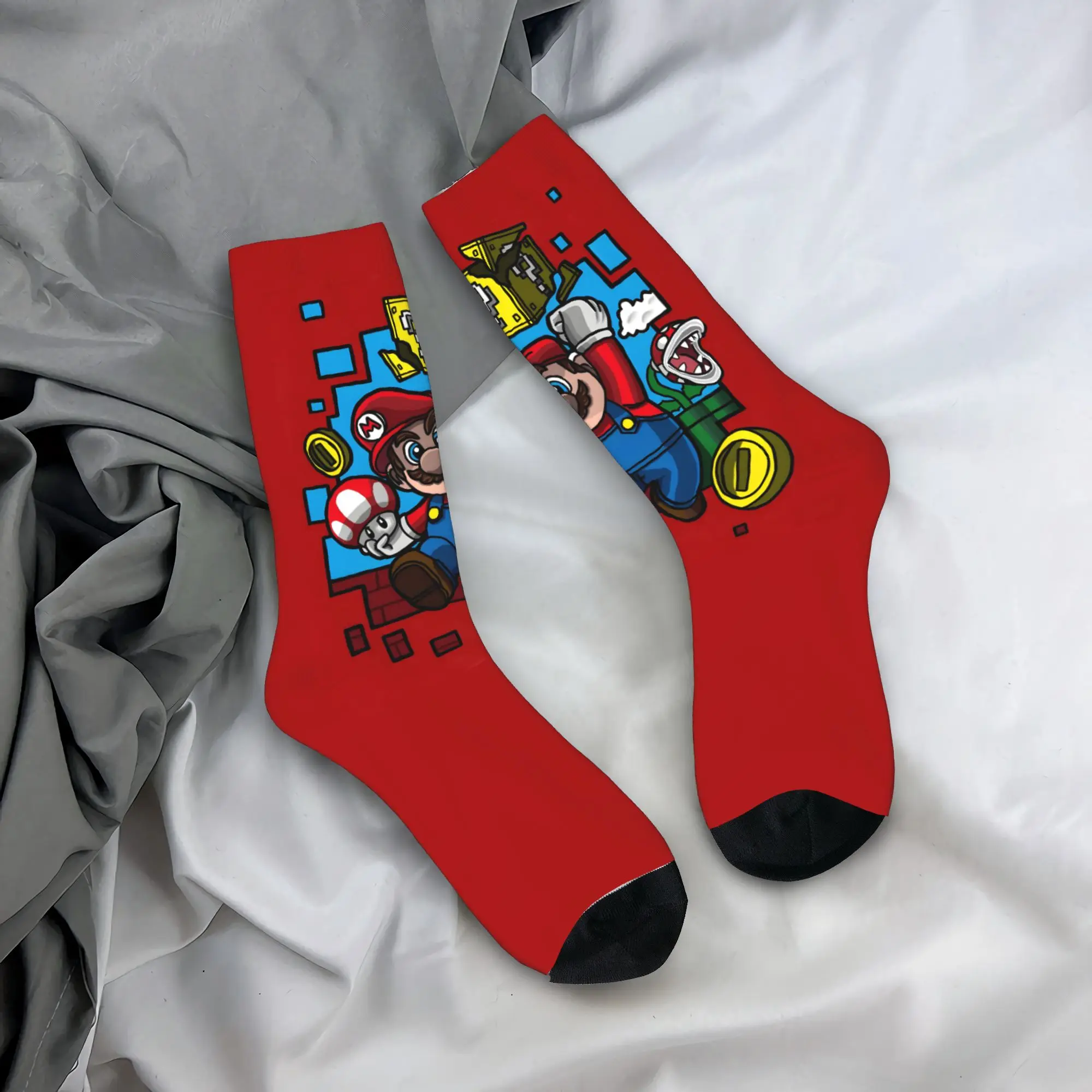 Custom M-Marioed Dress Socks Men's Women's Warm Fashion Novelty Funny Cartoon Crew Socks
Custom M-Marioed Dress Socks Men's Women's Warm Fashion Novelty Funny Cartoon Crew Socks